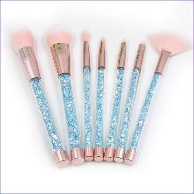 Promotion Makeup Tools Eye Shadow Lip Loose Powder Brush Plastic Handle makeup brush set custom